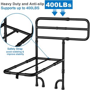Barres de lit réglables pour la sécurité des personnes âgées, barre d'assistance pliable pour lit, main courante de lit, prévention des chutes - Product Image 6