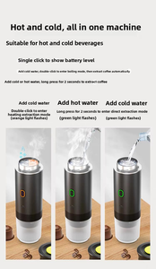 3 in 1 TYPE C Travel Cold Hot Brewing Cafe <b>Machine</b> USB 3 in 1 Portable Mini Espresso Handheld Capsule Self Heating <b>Coffee</b> Maker - Product Image 3