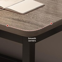Bureau d'ordinateur moderne ergonomique en MDF personnalisé, table de bureau pour bureau à domicile et appartement