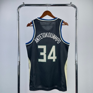 Livraison directe de vêtements pour hommes de haute qualité Milwaukee Buck # 34 Giannis Antetokounmpo # <span class=keywords><strong>Maillot</strong></span> de basket-ball 0 <span class=keywords><strong>Damian</strong></span> <span class=keywords><strong>Lillard</strong></span> - Product Image 6