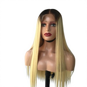 Cheveux humains vietnamiens blonds avec racines foncées SDD Prix de gros direct usine - Product Image 1