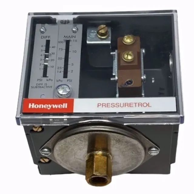 L404F1409 Pressure Switch L404F Series 1-10 psi Adjustable PLC