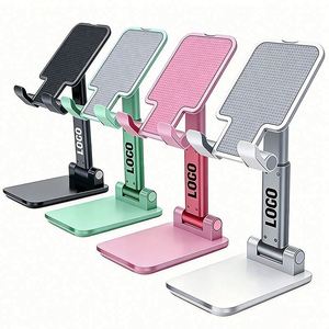 Wholesale Small Business Gift Desk Fold Mobile Phone <b>Stand</b> Portable Logo Cellphone Holder Manufacture Custom Promotional Gifts - Product Image 1