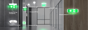 Nueva Luz de Emergencia LED Recargable de Pared de 3W 90 3H, Económica, para Interiores, Escuelas, Hospitales, con Dos Cabezales, IP20 - Product Image 5