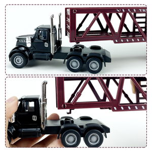 Đồ Chơi Vận Chuyển Kéo Lùi Mới Của Mỹ 2023 Xe Tải Vận Chuyển Xe Tải Xe Tải Hạng Nặng 1:48 - Product Image 3