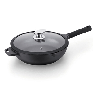 Padella antiaderente da 11 pollici padella antiaderente <span class=keywords><strong>in</strong></span> alluminio con rivestimento <span class=keywords><strong>in</strong></span> <span class=keywords><strong>pietra</strong></span> Pfoa - Product Image 1