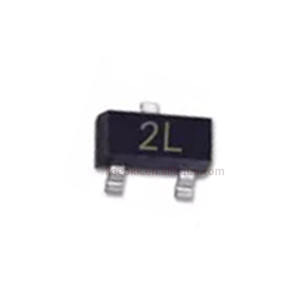 Transistor <span class=keywords><strong>SMD</strong></span> <span class=keywords><strong>2N5401</strong></span> 2L SOT23-3 SOT23, 100 pièces, neuf et original, MMBT5401 2L - Product Image 1