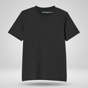 ASAP Brand Economic & Budgeted <b>Black</b> Cotton Men T <b>Shirt</b> Crew Neck Short Sleeve <b>Tee</b> Custom Logo Casual Streetwear Tops for men - Product Image 3