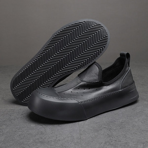 Zapatos de Vestir Casuales para Hombre, Transpirables, Juveniles, Negros, Zapatos Británicos de Moda para Boda, Zapatos de Senderismo de Secado Rápido para Exteriores - Product Image 5