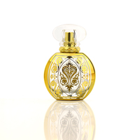Bouteille de parfum irrégulière 50ml Unique personnaliser vaporisateur bouteille de parfum en verre vide de luxe avec boîte