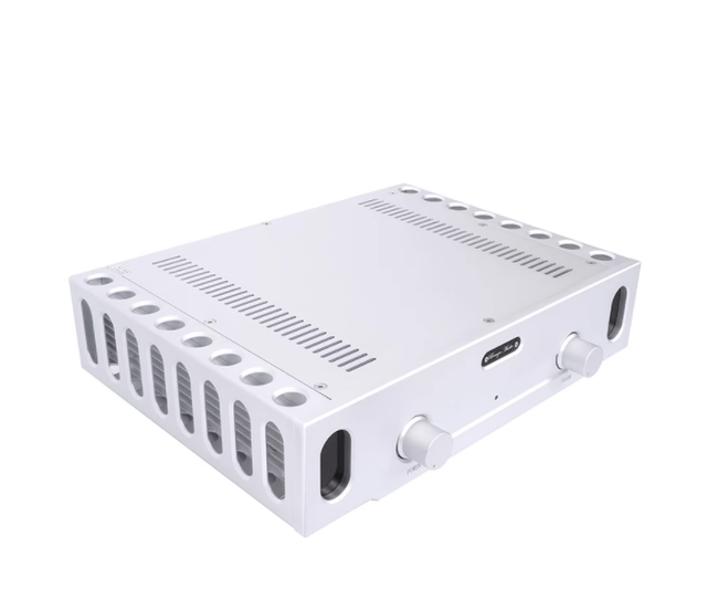 BRZHIFI Audio Class AB 120W*2 Power Amplifier Refer to Berlin 933 Audiophile Home Theater Sound Hifi Stereo Amp All Alum Chassis