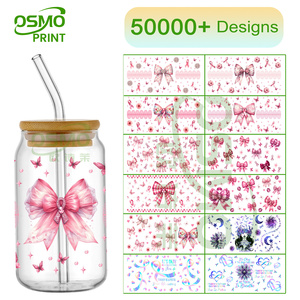 Osmo 5000+ Design High Quality 20 40 Oz Uv Dtf Cup Wrap <strong>Transfers</strong> Flowers 40oz 24oz 20oz 16oz Uvdtf <strong>Transfer</strong> Printing For Cups - Product Image 3