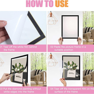 Bulk Supply Self-Stick Magnetic Sign Frame for Office <b>Cupboard</b> Door Display - Product Image 3