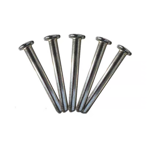 Clou <span class=keywords><strong>en</strong></span> acier au carbone non galvanisé pour passage piéton, finition naturelle, tailles M8 à M12, pour fixation de panneaux Zebra, utilisation sur chantier - Product Image 3