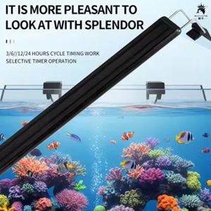 <span class=keywords><strong>Lampe</strong></span> LED de haute qualité, écologique et lumineuse pour aquarium Baiyi AQ051, étanche, à changement de couleur, pour l'observation des plantes aquatiques - Product Image 1