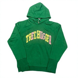 Vente en gros de sweats à capuche à fermeture éclair professionnels en polyester/coton avec impression bouffante nouvelle collection d'hiver élégante - Product Image 1