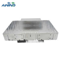 Boîtiers de dissipateur thermique usinés par CNC, dissipateur thermique en fonte d'aluminium pour module de batterie à refroidissement liquide Ev, dissipateur thermique