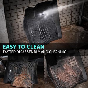 Новые поступления: Индивидуальные водонепроницаемые противоскользящие всепогодные автомобильные коврики класса люкс из TPE для Ford (оптом) - Product Image 6