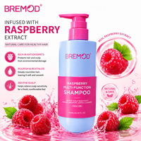 Champú y Acondicionador Profesional de Marca Privada con Esencia de Fruta Multifuncional de Frambuesa, Hidratante, Nutritivo y Suavizante para el Cabello