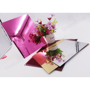4ft x 8ft ODM Electroplate Plating Color Perspex Sheet Cermin Akrilik Pmma Panel Acrylic Mirror Sheet - Product Image 3