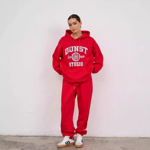 Boston Đại Học Phụ Nữ Của 100% Cotton Áo Thoáng Khí Thân Thiện Với Môi Phong Cách Giản Dị Phía Trước Mùa Đông Lót Trùm Mũ In Kỹ Thuật - Product Image 2