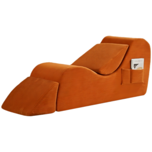 كرسي استرخاء مخصص لعام 2025 لليوغا والتمارين الرياضية، أريكة مريحة على شكل حرف S، تعبئة مفرغة الهواء، للاستخدام في غرفة النوم وغرفة المعيشة - Product Image 4