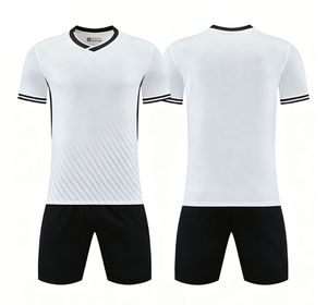 เสื้อฟุตบอลสโมสรแบบกำหนดเอง 25/26 ชุดแข่งฟุตบอล พิมพ์ลายด้วยความร้อน ชุดทีมสั้น 100% โพลีเอสเตอร์ - Product Image 6