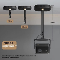 Support de projecteur HEYU NEW Dangbei, support de montage au plafond pour projecteur, uniquement pour les projecteurs Dangbei X5S/X5Spro/X5S Plus, adaptateur caché