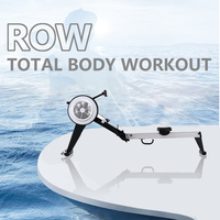 Máquina de remo de aire plegable Kstar, otros ejercicios, rehabilitación, salud y Fitness, máquina de remo sentada de resistencia magnética