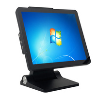 Système de point de vente Jesen POS avec lecteur de codes-barres, processeur Intel I3, écran tactile capacitif 10 points de 15 pouces, 8 Go de RAM, résolution 1024x768, Wi-Fi 6, Windows