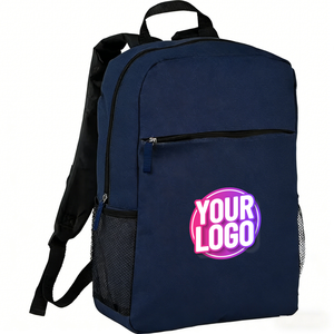 Kuobu Durable Business <strong>15</strong>-Inch Laptop <strong>Backpack</strong> with Arcuate Shoulder Strap Polyester Zipper Closure Unisex 24 Litre Promotion - Product Image 1