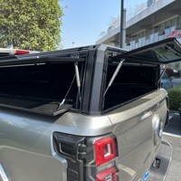 Capot de camion en fibre de verre imperméable, accessoires pour camionnettes, capot de camion entièrement fermé