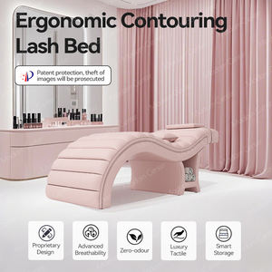 Madamcenter lüks kirpik salon kirpik yatak Lashista sedye Camilla Para Pestaas Cama Para Pestaas Camillas De Masajes - Product Image 2