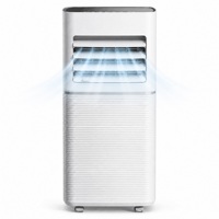 Climatiseur portable 7000 BTU 3-en-1 : Ventilateur, Refroidisseur et Sécheur, Réfrigérant R290, Télécommande, Climatiseur mobile avec kit fenêtre pour Maison et Bureau