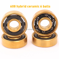 Quad roller skate roue quad roller skate roulements 627Z 627 hybride céramique 6 ou 7 billes roulements vitesse la plus rapide