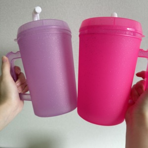 <span class=keywords><strong>Taza</strong></span> de Plástico Brillante con Logotipo Personalizado, 22oz/34oz, para Café, Viajes al Aire Libre, <span class=keywords><strong>Taza</strong></span> Mega, Doble Pared Aislada, <span class=keywords><strong>Taza</strong></span> Fría con Tapa y Pajita - Product Image 4