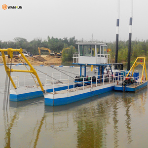 Prix d'usine Drague à sable fluvial de 10 pouces pour l'exploitation minière Drague diesel/bateau/sable et gravier Dragues à aspiration à coupe - Product Image 5