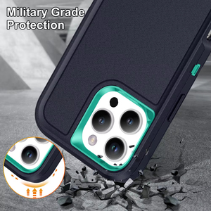 Складной чехол-подставка из ТПУ+ПК с полной защитой для <span class=keywords><strong>iPhone</strong></span> 11 <span class=keywords><strong>12</strong></span> 13 14 15 16 17 Air Pro Max, ударопрочный чехол для Samsung - Product Image 5