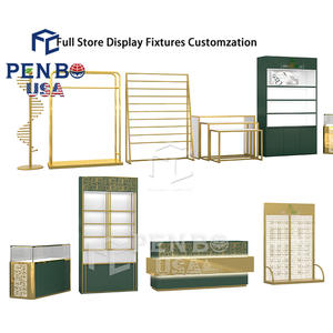 Free Design Garment Funiture Clothing <b>Shelves</b> Design Rack Boutique Headscarf Scarf Clothes Display Racks <b>Shelf</b> for Clothing Shop - Product Image 5