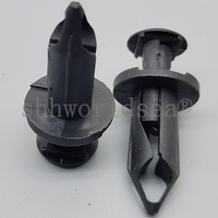 100 pièces/sac, clip en plastique pour GM, Ford, Nissan 21075686, 11561878, F3LY14570B, 015530192U*