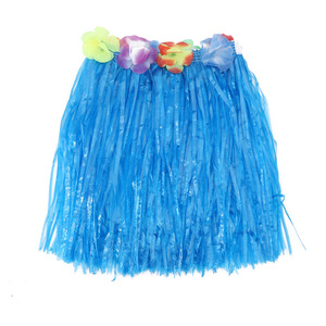 <span class=keywords><strong>Jupe</strong></span> <span class=keywords><strong>hula</strong></span> <span class=keywords><strong>hawaïenne</strong></span> en plastique de 30 cm de long pour enfants, idéale pour Halloween, la rentrée scolaire et les spectacles d'anniversaire - Product Image 4