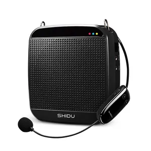 SHIDU S613 kelas portabel isi ulang 18w Speaker Audio Mini megafon penguat suara untuk guru pemandu wisata