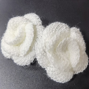 <span class=keywords><strong>Orecchini</strong></span> a perno fatti a mano all'uncinetto a forma di rosa per donna, gioielli da sposa a fiore rosa <span class=keywords><strong>con</strong></span> incastonatura a castone, regalo carino per anniversario - Product Image 4