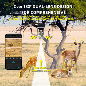 Cámara <span class=keywords><strong>de</strong></span> Caza Oculta <span class=keywords><strong>de</strong></span> 4MP, Cámara <span class=keywords><strong>de</strong></span> <span class=keywords><strong>Vigilancia</strong></span> 4G <span class=keywords><strong>de</strong></span> Doble Lente con Visión Nocturna, Audio Bidireccional UBOX, Cámara <span class=keywords><strong>de</strong></span> Seguridad Solar 4G OEM UBOX - Product Image 4