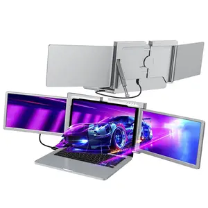 Best seller 11.6 inch laptop screen extender triple portable monitor for M1/M2/Win only need USB A or USB C one cable connect