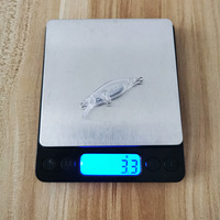 Nouvelle leurre japonaise micro-minnow de 4,8 cm et 3,3 g, vierge à peindre soi-même pour appât de pêche