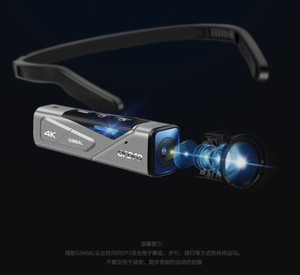 <span class=keywords><strong>Ordro</strong></span> <span class=keywords><strong>EP7</strong></span> YouTube Vlogging Video Camera 4K 60fps Head Mounted WiFi FPV POV Full HD Digital Camcorder Gimbal Cameras for Blogger - Product Image 1