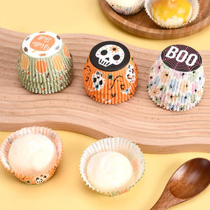 Toptan yağ geçirmez kağıt tepsileri yüksek sıcaklığa dayanıklı kağıt bardaklar ve küçük kek kağıt tepsileri - Product Image 3