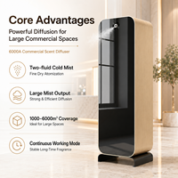Diffuseur d'arômes d'huiles essentielles sans eau Koeazy Lobby 1000ml, machine à air froid à deux fluides, hôtel, usage commercial, CE