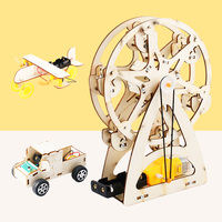 Kit d'expériences scientifiques, jouet éducatif DIY, générateur manuel à manivelle en forme d'animal musical pour enfants, artisanat technologique pour étudiants